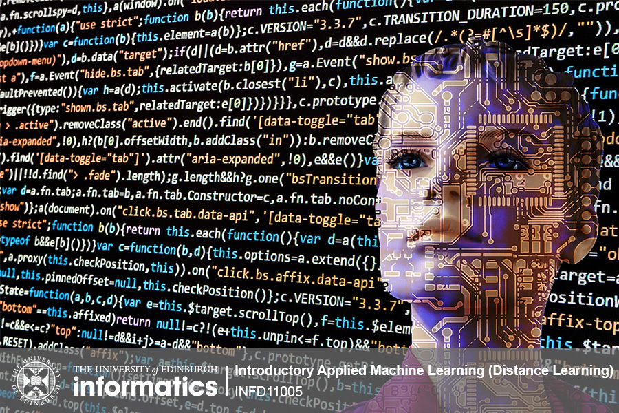 Decorative image for Introductory Applied Machine Learning (Distance Learning)